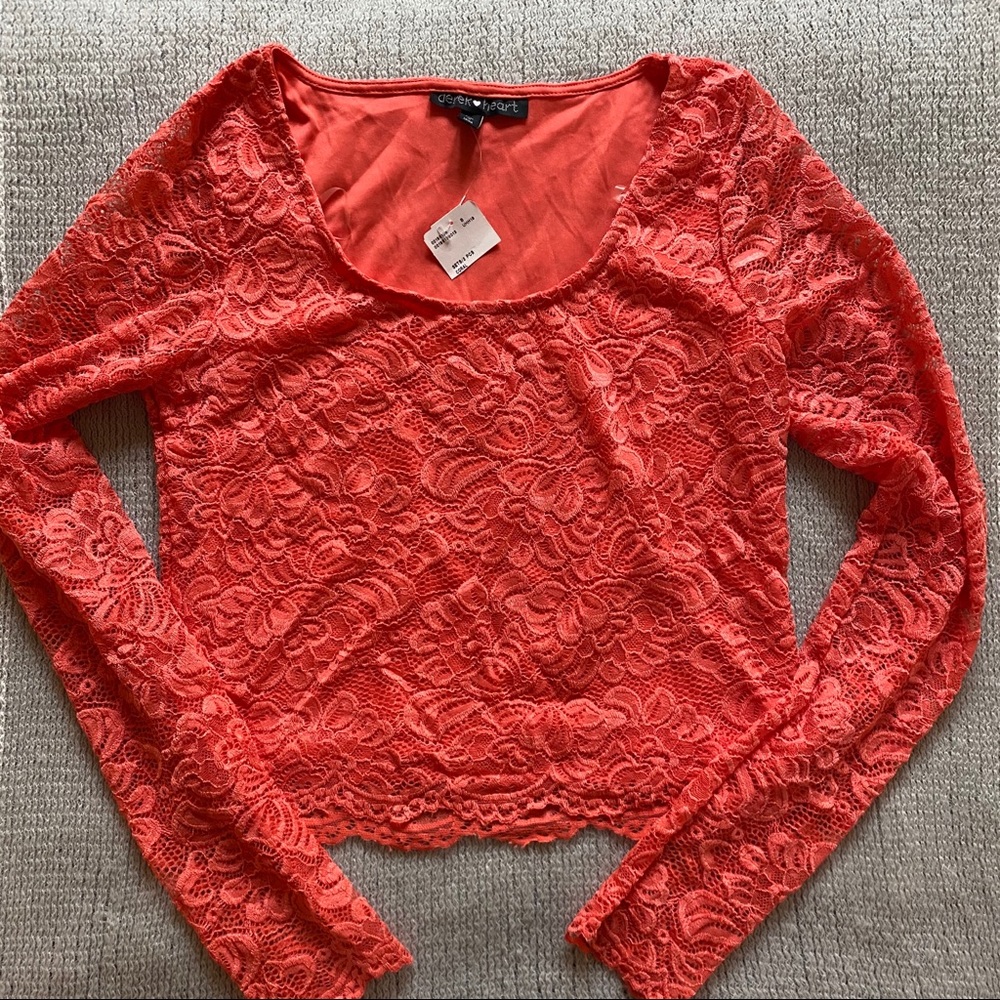 Bright Lace Top
